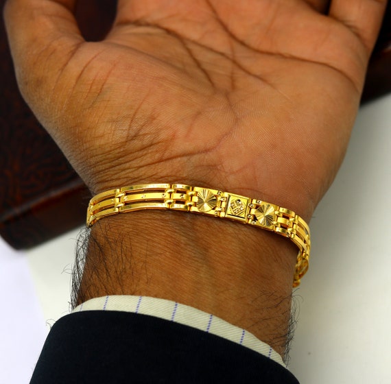 A simple and sleek yellow gold bracelet is a must-have accessory that  transcends trends. It can be worn alone or layered with other… | Instagram
