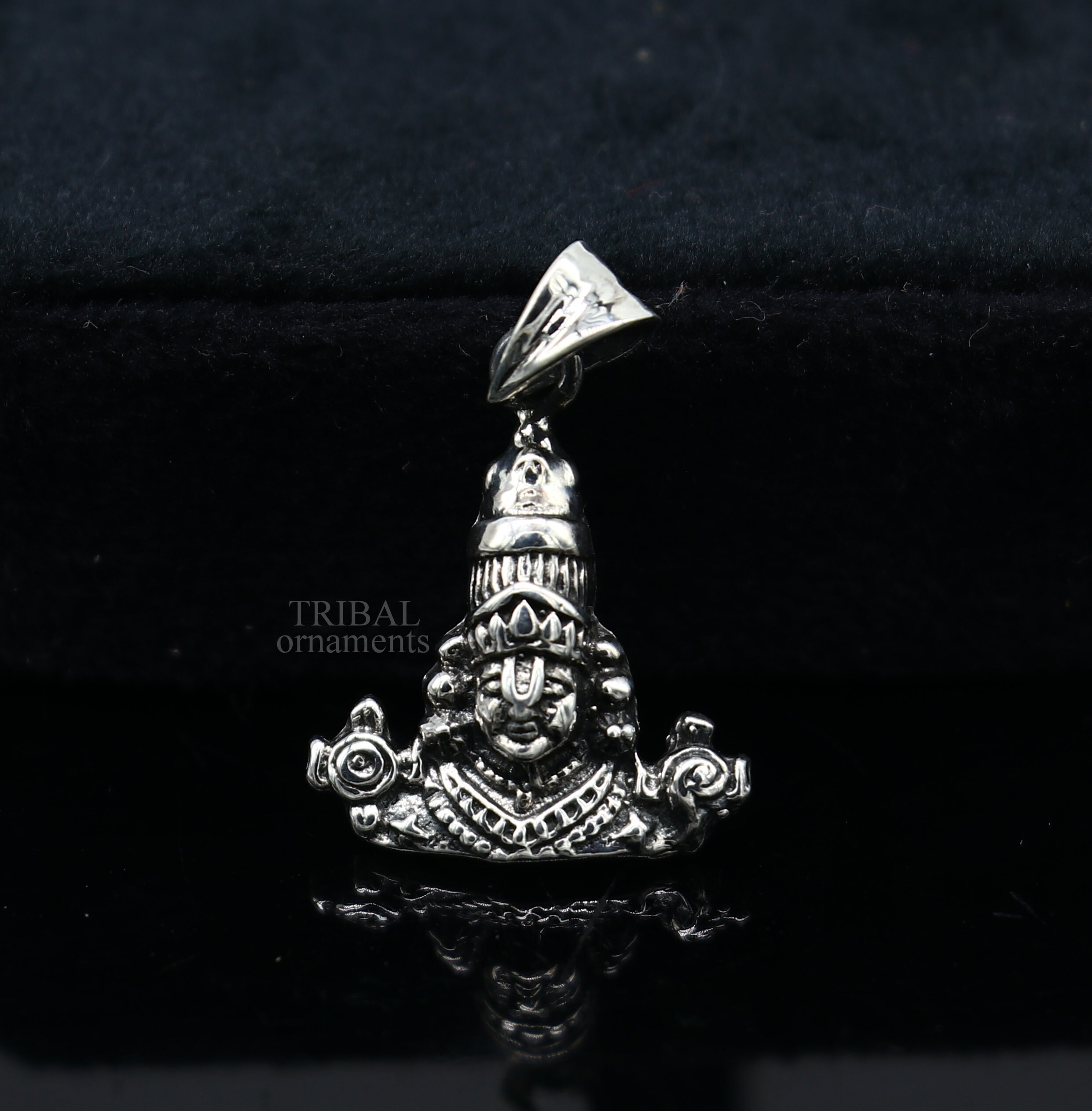 925 Sterling Silver Vintage Stylish Hindu Idol Tirupati Balaji - Etsy