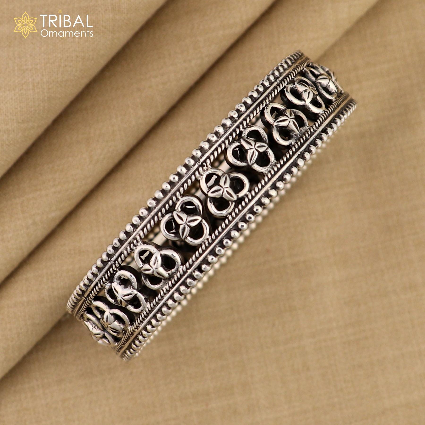 Trendy Cultural Design 925 Sterling Silver Unique Style