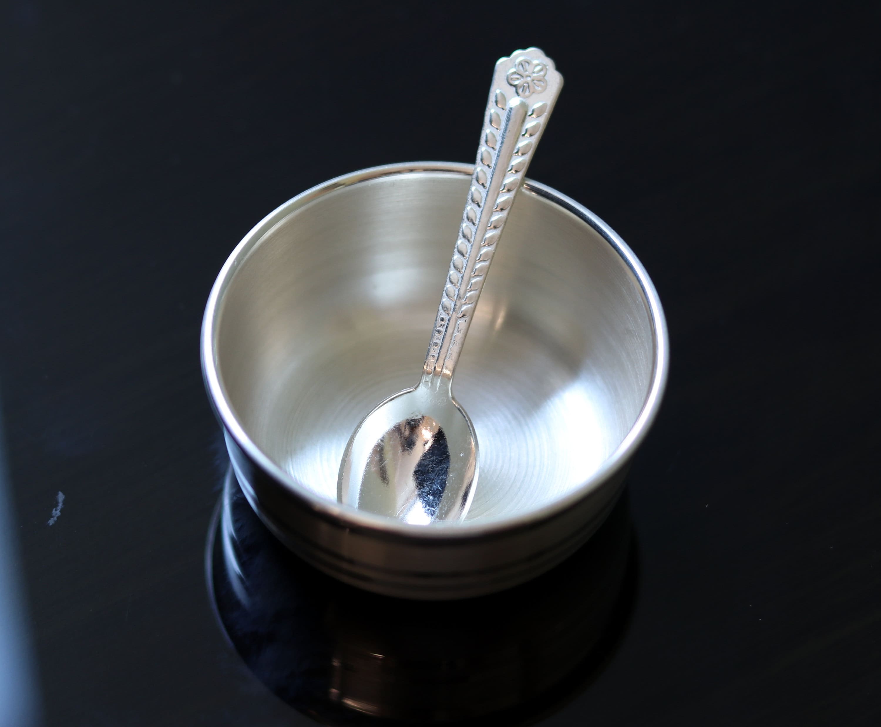 ★キャンベルスープ★シルバー銀張silver★エナメル七宝 ブル ベース：一輪挿し | 一輪挿し | Sghr