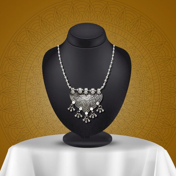 925 Sterling Silver Handmade Indian Traditional Cultural Trendy