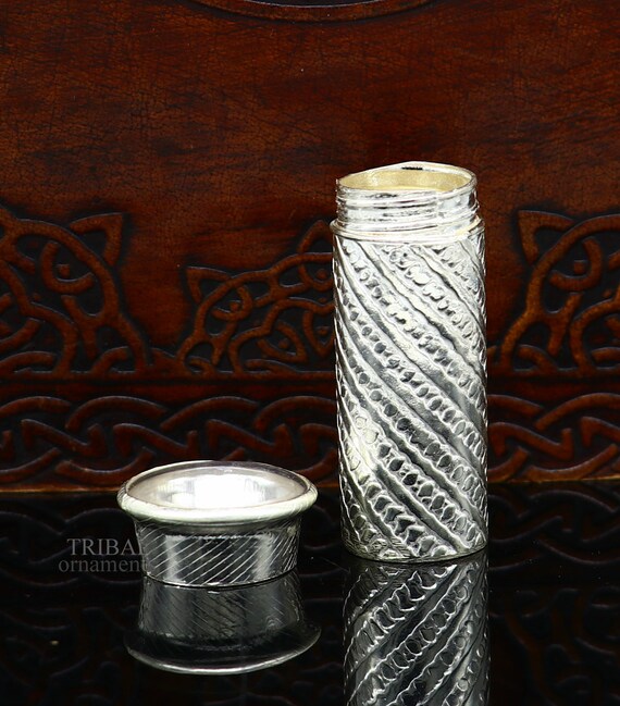 Mens sterling silver pill best sale box