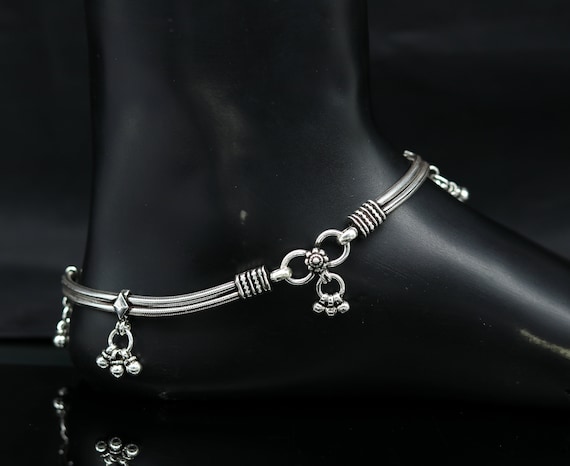 10.5 925 Sterling Silver Vintage Style Customized Snake Chain