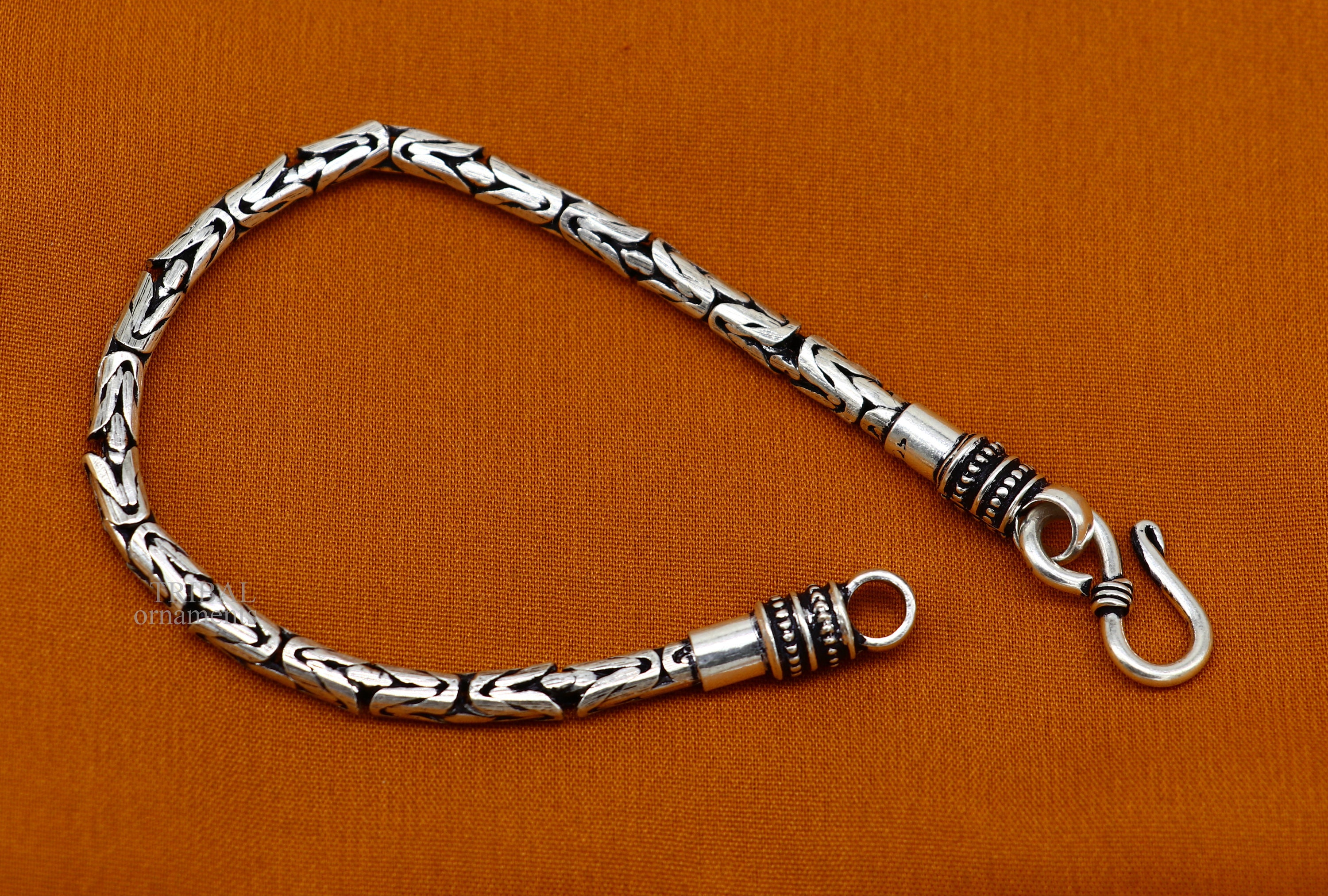 All Size 4MM Vintage Style Handmade Solid 925 Sterling All Size 4MM Vintage Style Handmade Solid 925 Sterling