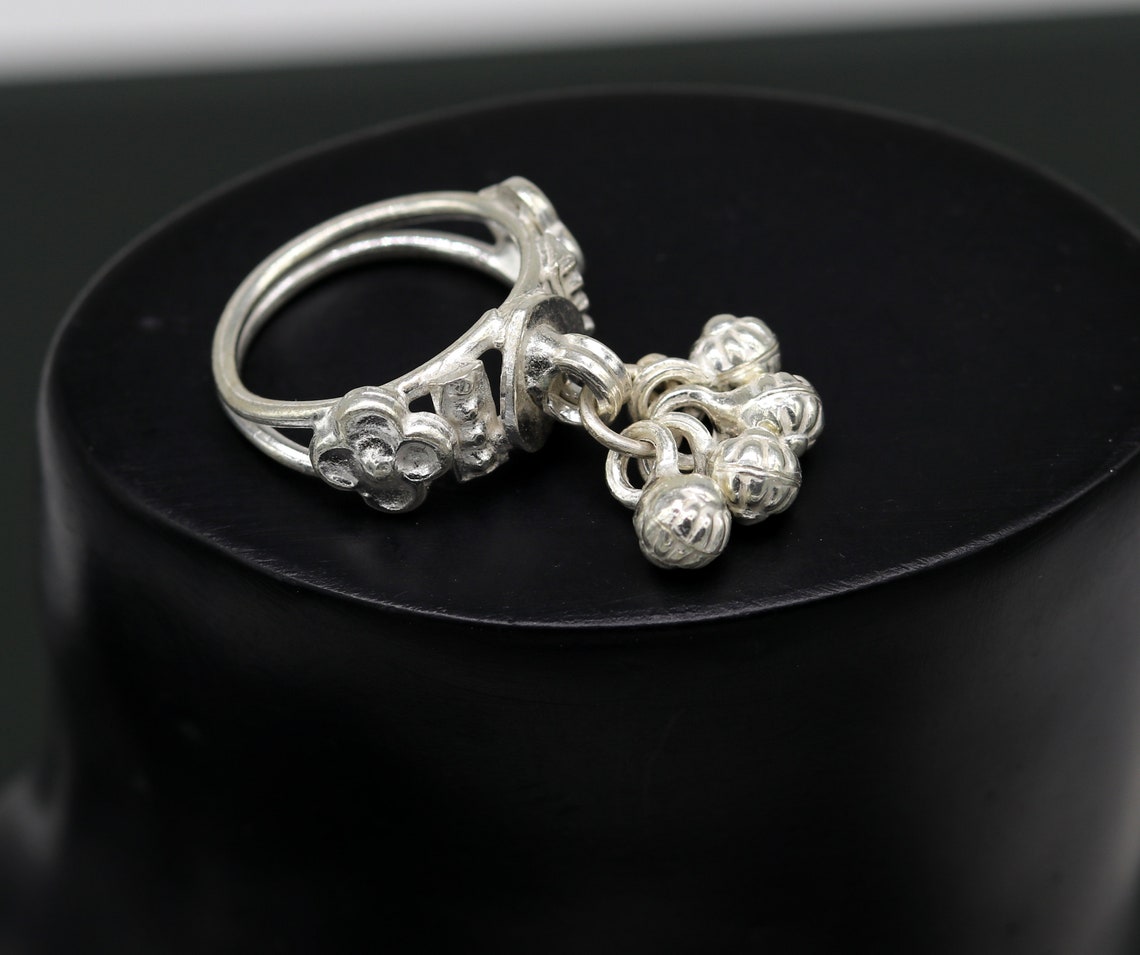 Sterling silver handmade charm ring excellent customized 6 Etsy