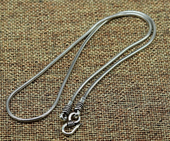 Silver Finding Chain, Silver Plated DIY Jewelry Chain, DIY Necklace Chain,  Silver Purse Chain Replacement, Assorted Styles, 1 foot, GemMartUSA (SPCH)