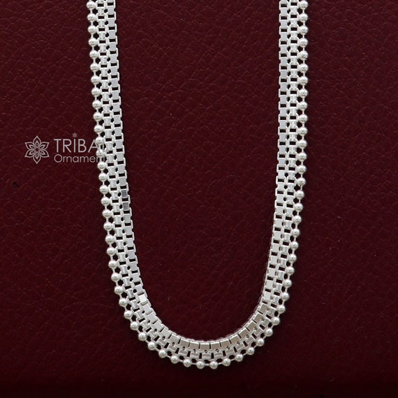Collana in argento 925 catena rolo tondo 14mm. Peso 78 grammi. Prodotta in Italia. - Italia