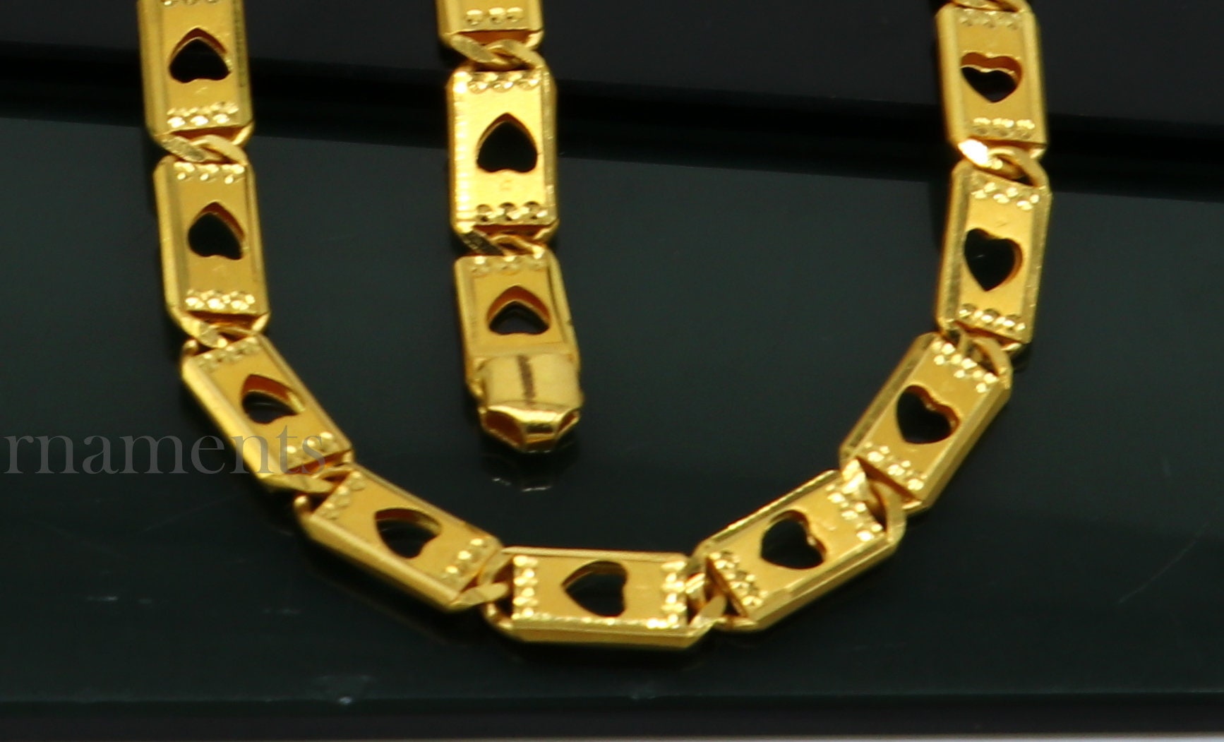 Traditional Navabi Chain Style 22kt Yellow Gold Handmade Fabulous Men's  Bracelet Gifting Jewelry - Etsy