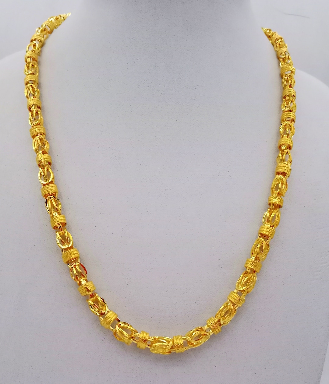 Buy 22karat/18karat Yellow Gold Handmade Amazing Stylish Byzantine