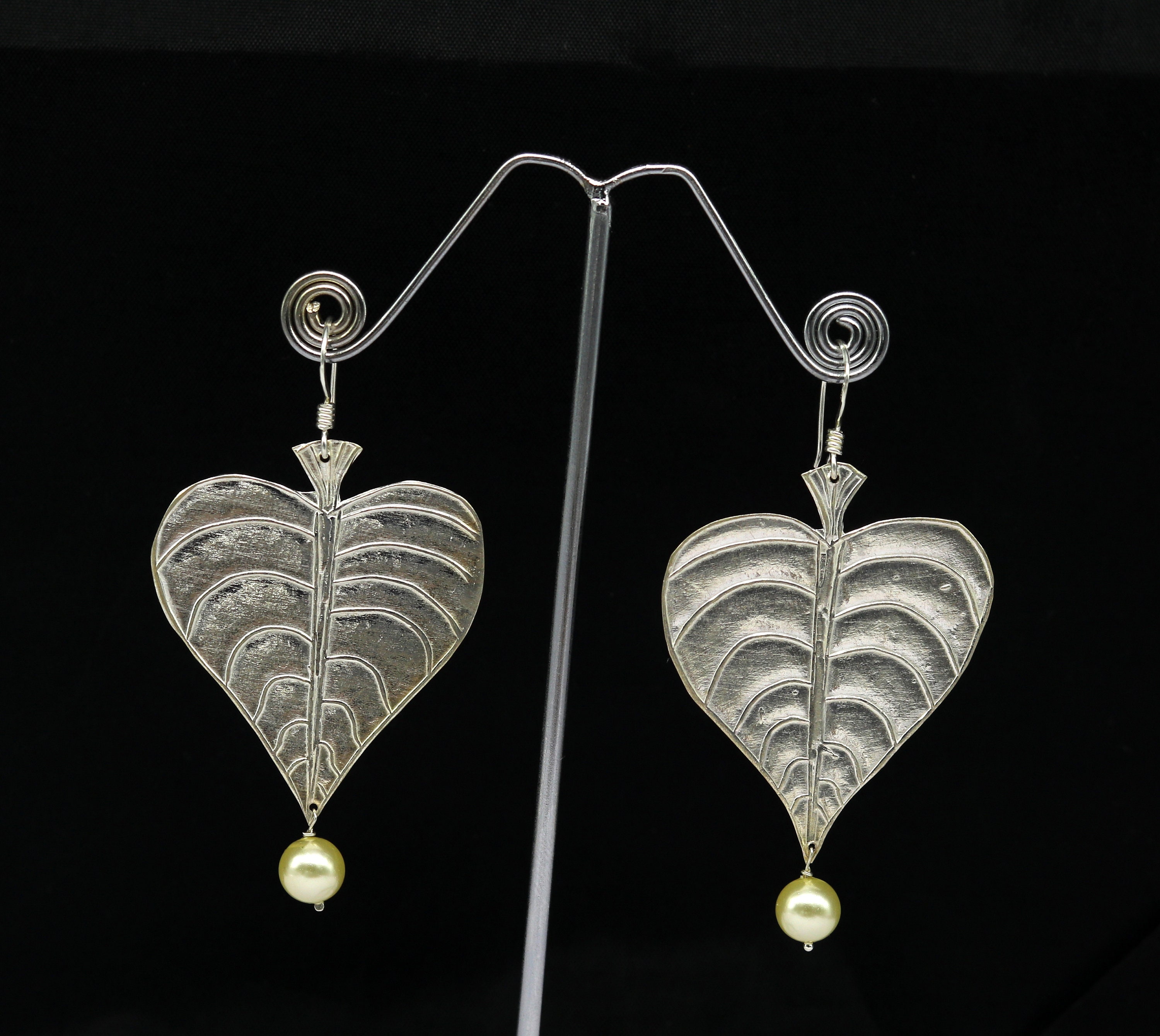 Set 9 Paia Orecchini Donna In Finta Pelle A Forma Di Foglia - Gioielli Lunghi Leggeri Con Tema Cuore, Per San Valentino E Matrimoni