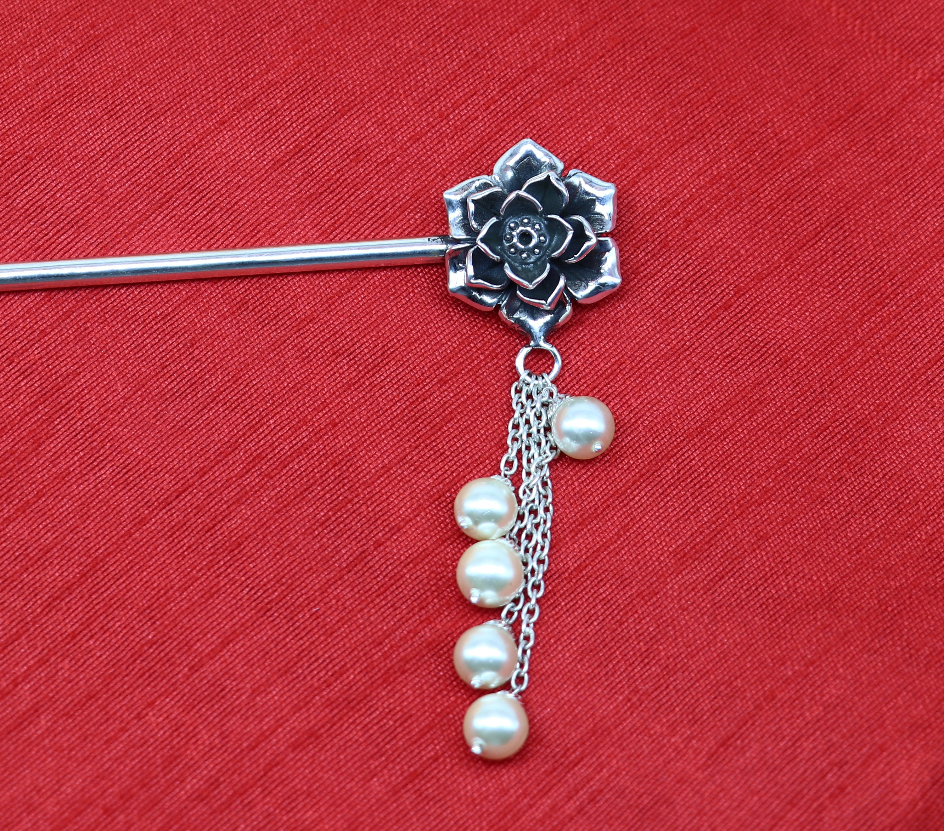 ヘアアクセサリー LptumTOGA PULLA motif pin / silver Future Present - TOGA PULLA | Motif Pin Small