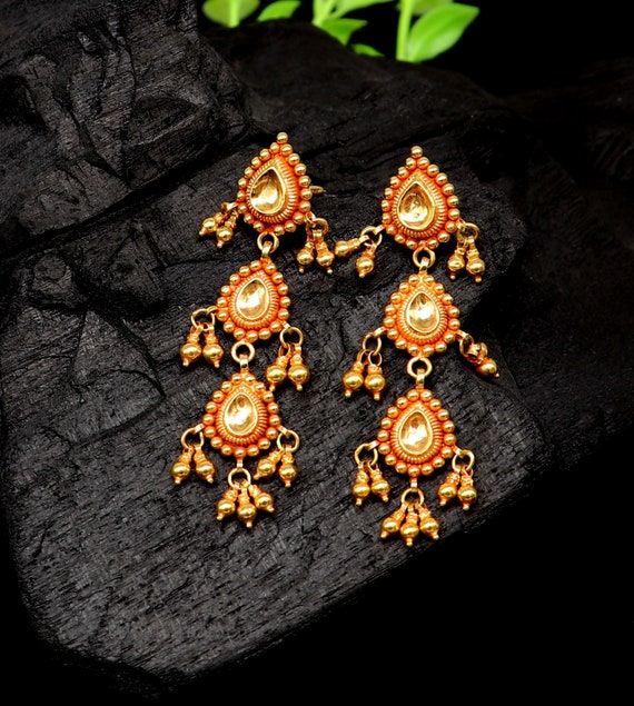 GulBitan Jhumka-Pasha in 2023 | Bengali jewellery, Jeweled earrings, Jhumka