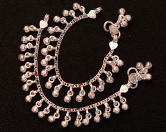 6 0 Long Sterling Silver Handmade Amazing Silver Ankle Etsy