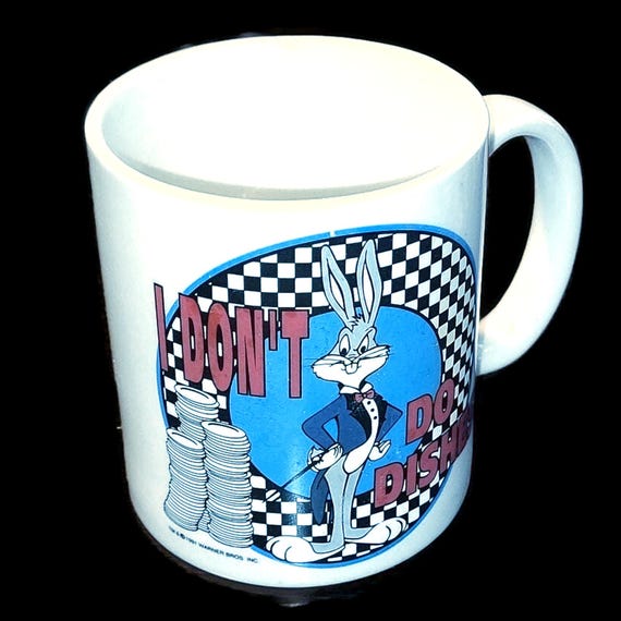 Vintage 1991 Bugs Bunny Rabbit Coffee Mug Warner Bros Collectible Cartoon  Character Drinkware Porcelain Cup - Etsy