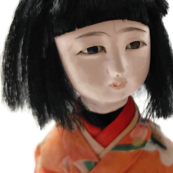 Japanese Doll - Geisha Doll - Vintage Geisha Traditional Doll Made in Japan Very Nice Vintage Condition