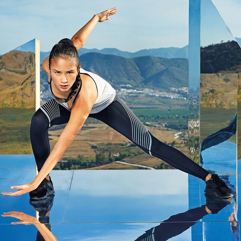 Einhorn Polizistin Women/'s Performance Reflective Leggings