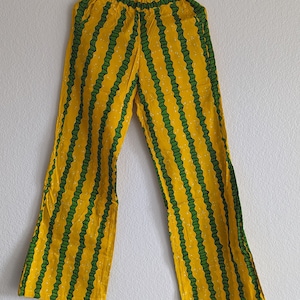 Seraya - African Printed Maxi Pants - High Waist Pants - Printed Maxi Pants - African Clothing for women - Ankara Maxi Pants Ankara Print