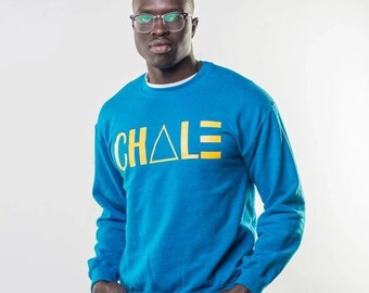 SWEAT-SHIRT COL ROND - CHALE - Vêtements africains pour femme- Chemise africaine homme