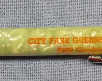 Old City Park Guernsey Dairy MECHANICAL PENCIL with Grade A Milk BOTTLE Top