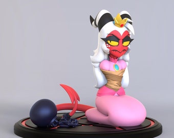 HB - Moxxie Peach Figurine 1/8* Scale Kit