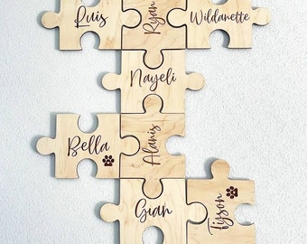 Wall puzzles, home decor, family puzzle