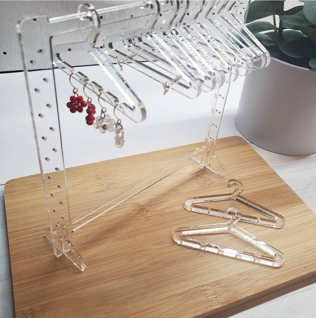 Jewelry Rack Earring Rack Jewelry Storage Earring Hanger Etsy