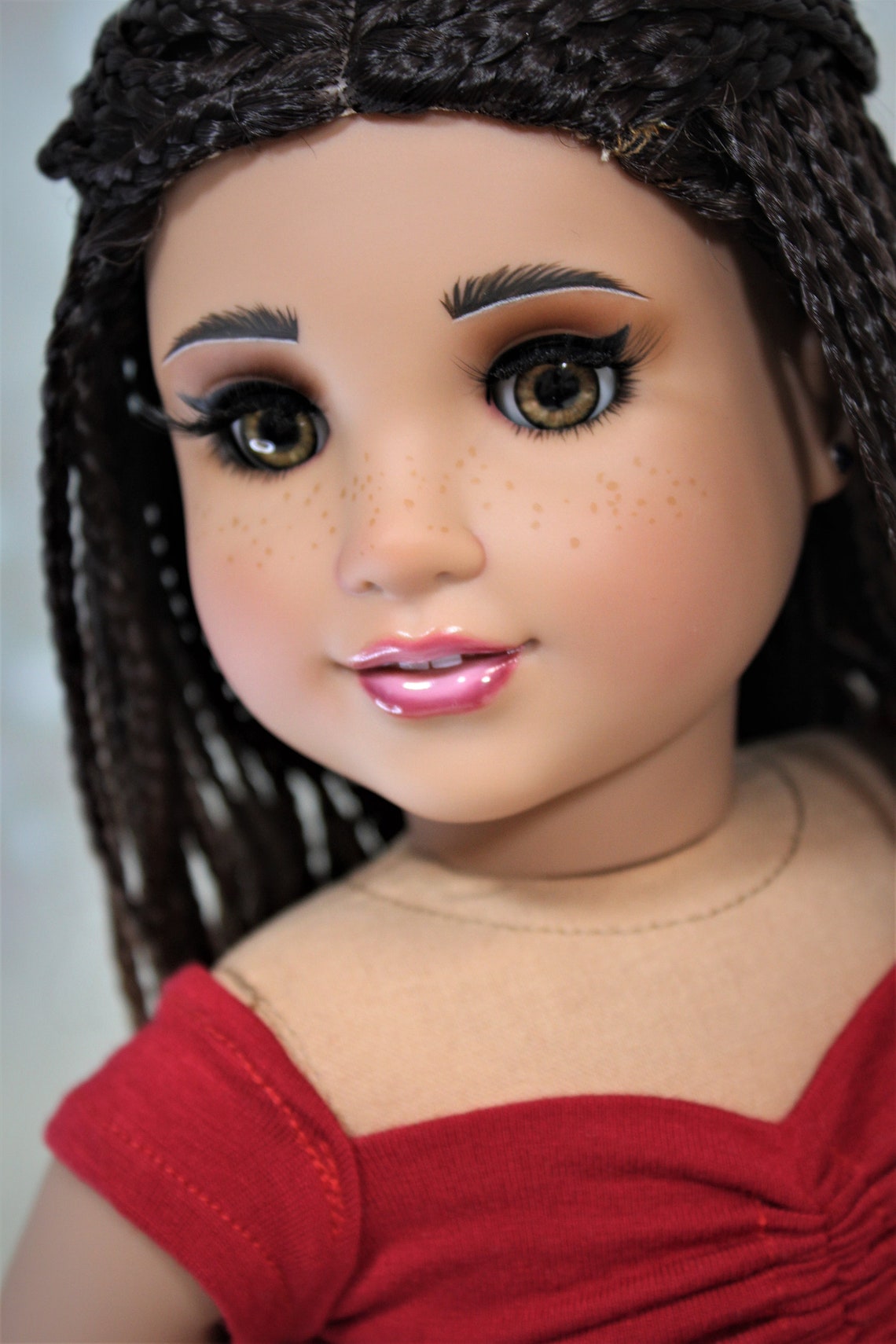 OOAK Custom American Girl Doll Delaney Evette Custom Etsy