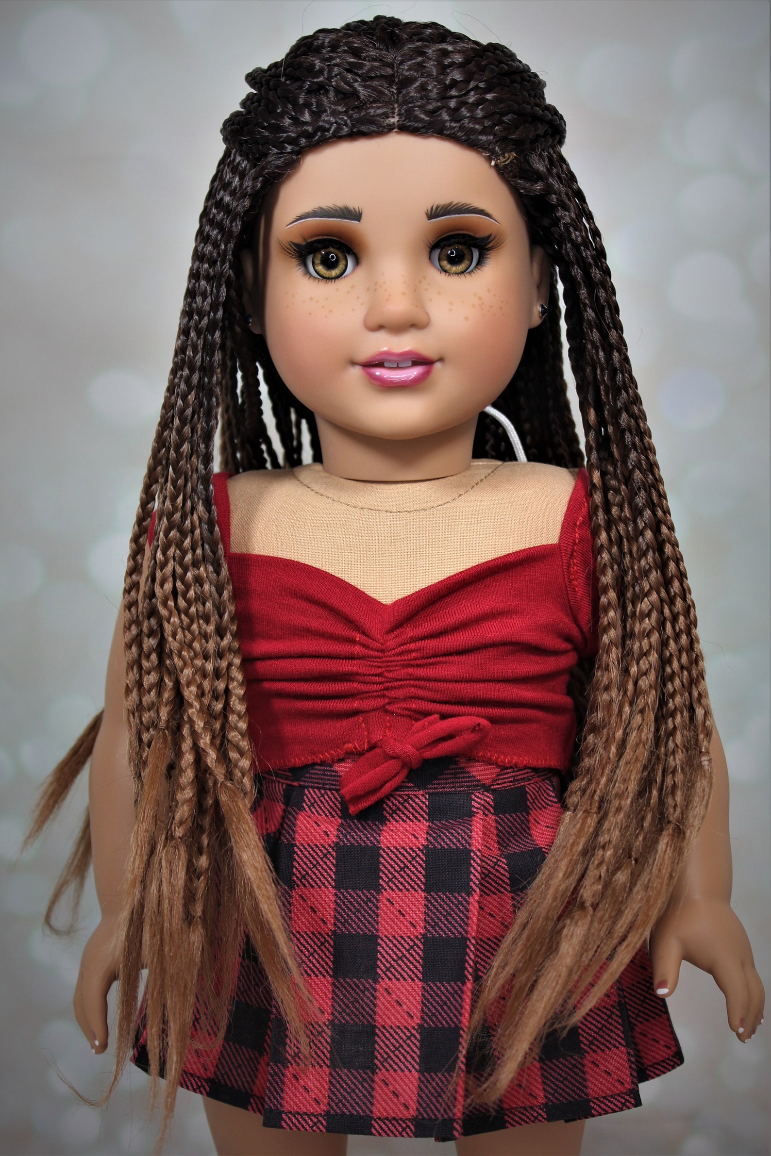 OOAK Custom American Girl Doll Delaney Evette Custom Etsy
