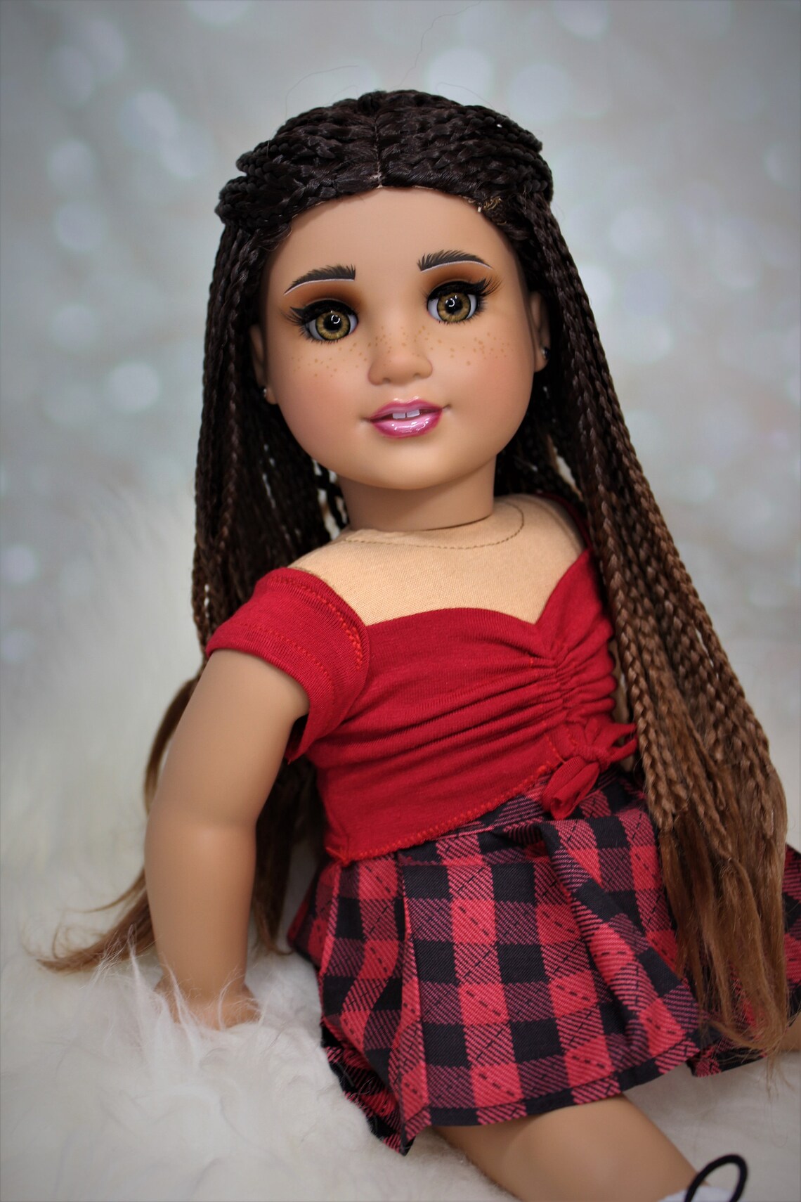 OOAK Custom American Girl Doll Delaney Evette Custom Etsy