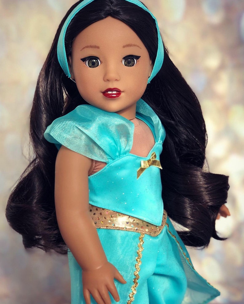 Ooak Custom American Girl Doll Princess Jasmine Etsy