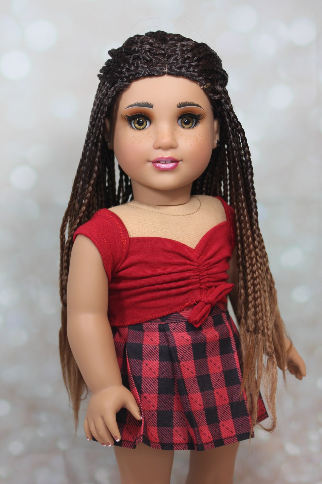 Ooak Custom American Girl Doll Delaney Evette Custom Etsy