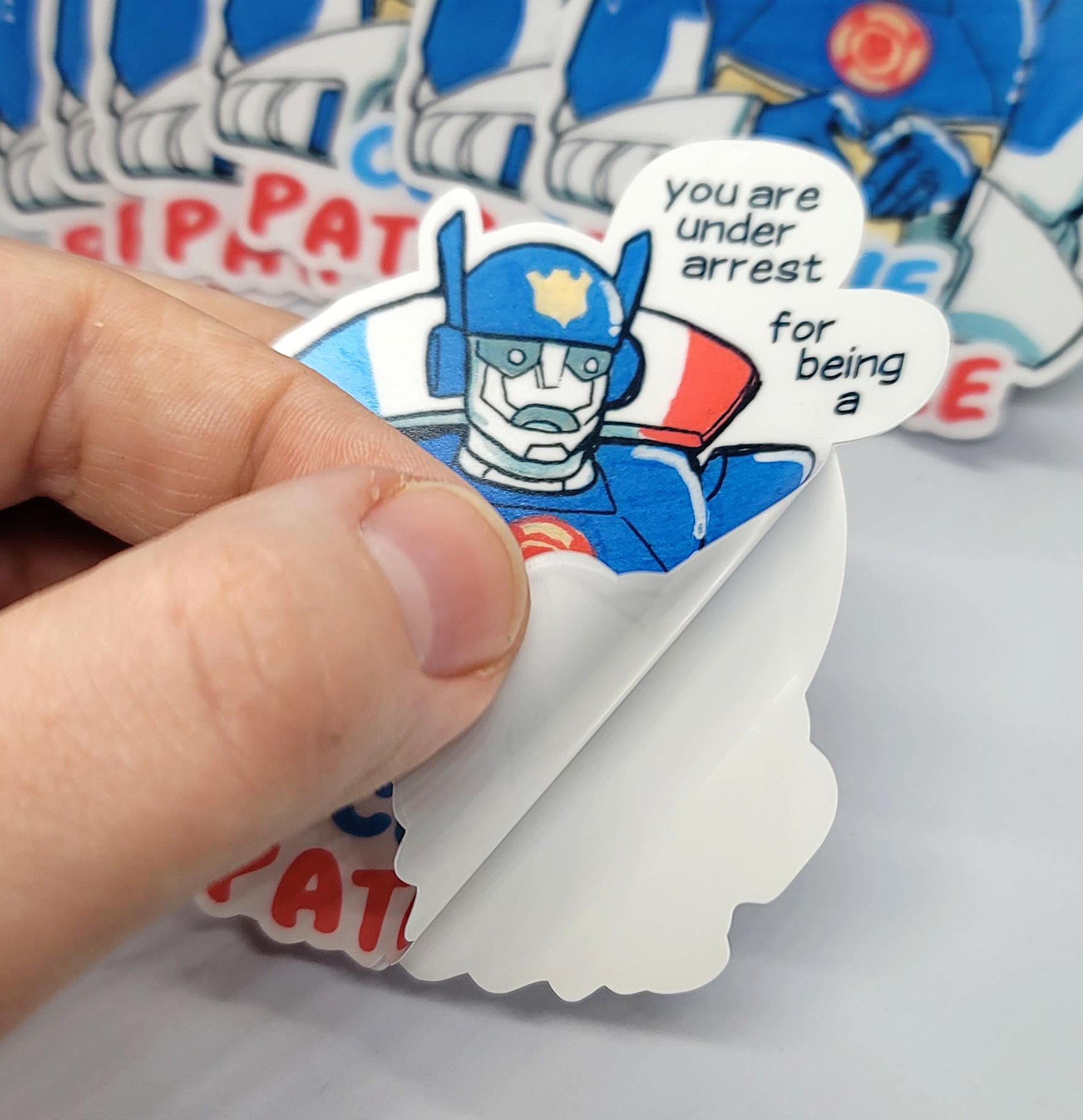 Crash Rescue Sticker TF Rescue Bots Meme Stickers - Etsy