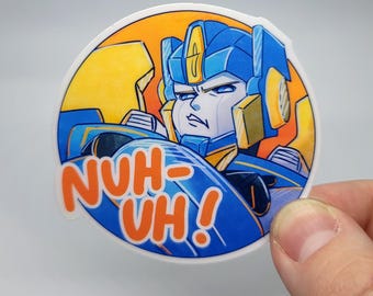 NUH-UH! Sentinel Prime TF One Sticker