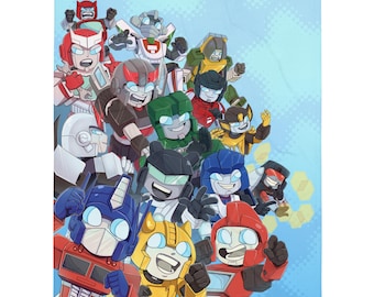 G1 Robot TF Auto bot Throw Blanket