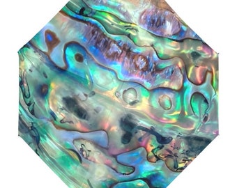 Mother of pearl abalone anti-UV umbrella