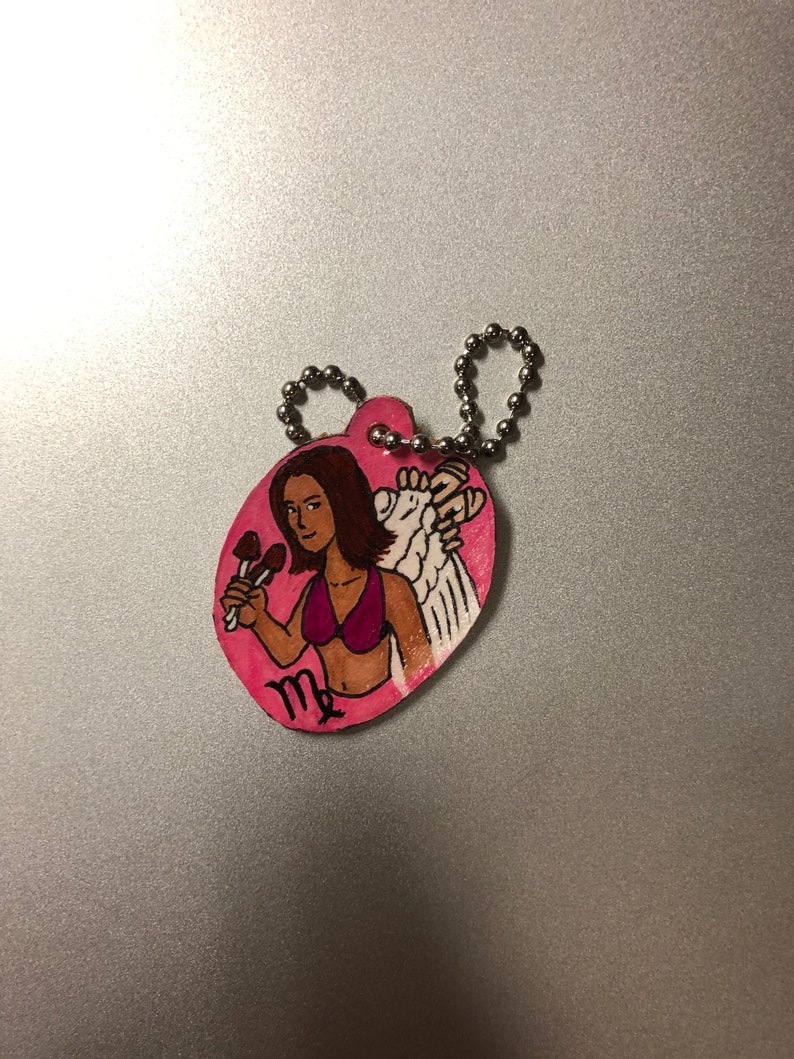 Virgo Zodiac Shroomroy keychain