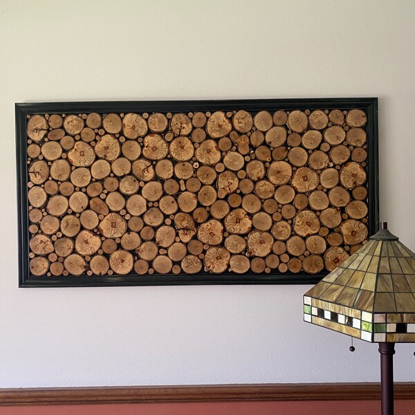 Wood Slice Wall Art Etsy