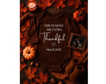 Thanksgiving Baby announcement birth announcement instagram facebook social media baby post it’s a girl it’s a boy we’re expecting pregnant