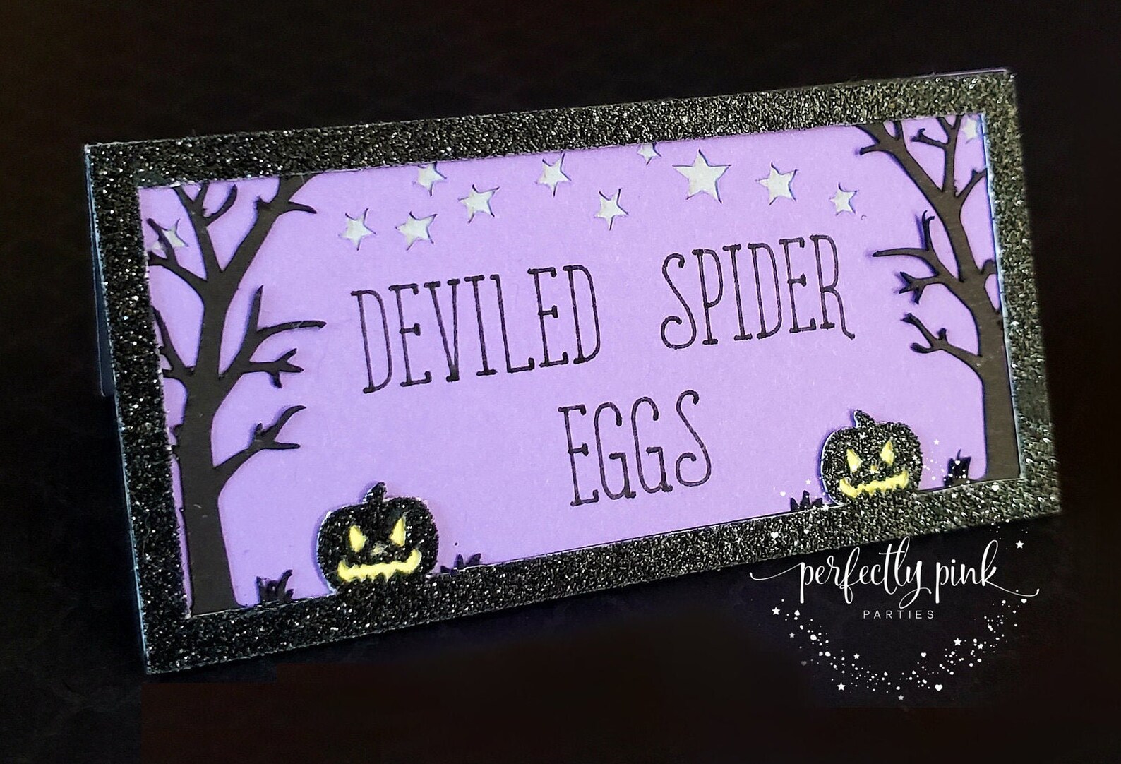 Personalized Halloween Place Cards Halloween Party Name Cards Etsy