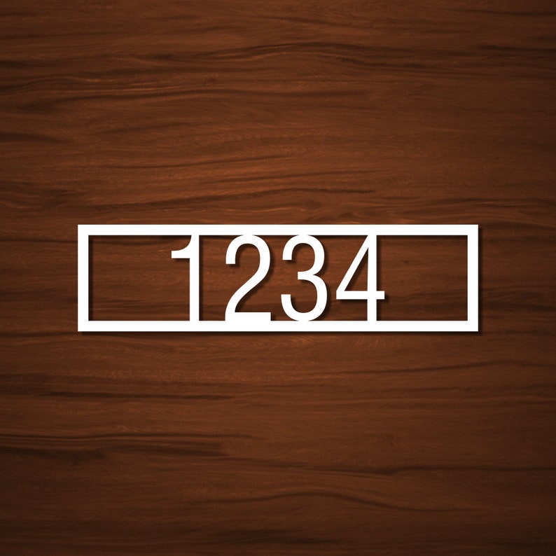 Metal Signage Custom order 15 x 4 Outdoor hanging Address signs Name plates Custom house numbers Custom Metal signage