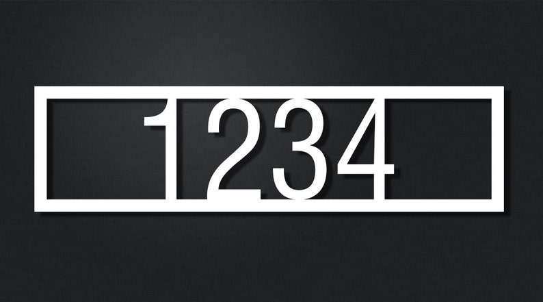Metal Signage Custom order 15 x 4 Outdoor hanging Address signs Name plates Custom house numbers Custom Metal signage