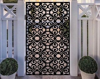 Decorative indoor metal gates 2025