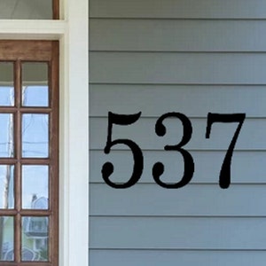 Metal and LED House Numbers and House Number Signs – House Numbers Canada
