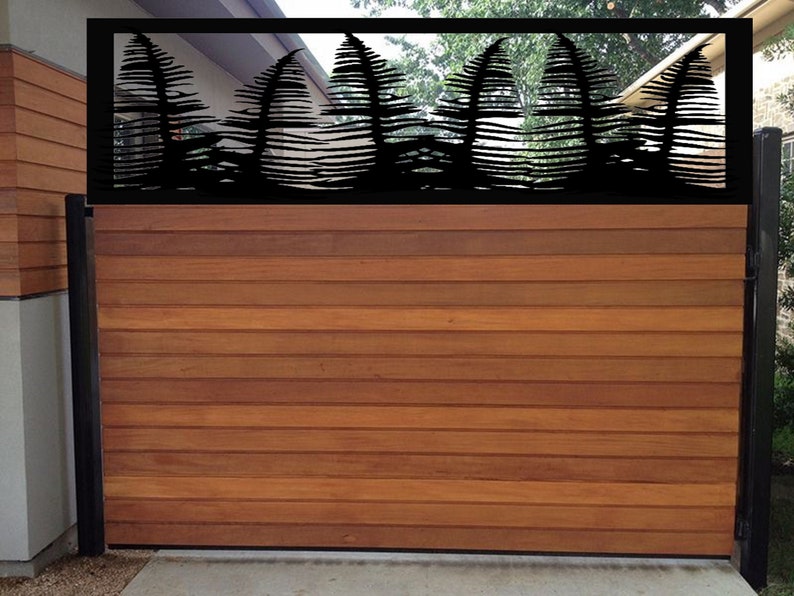 Railing Fence Panel Toppers Fence Railing Tops Etsy