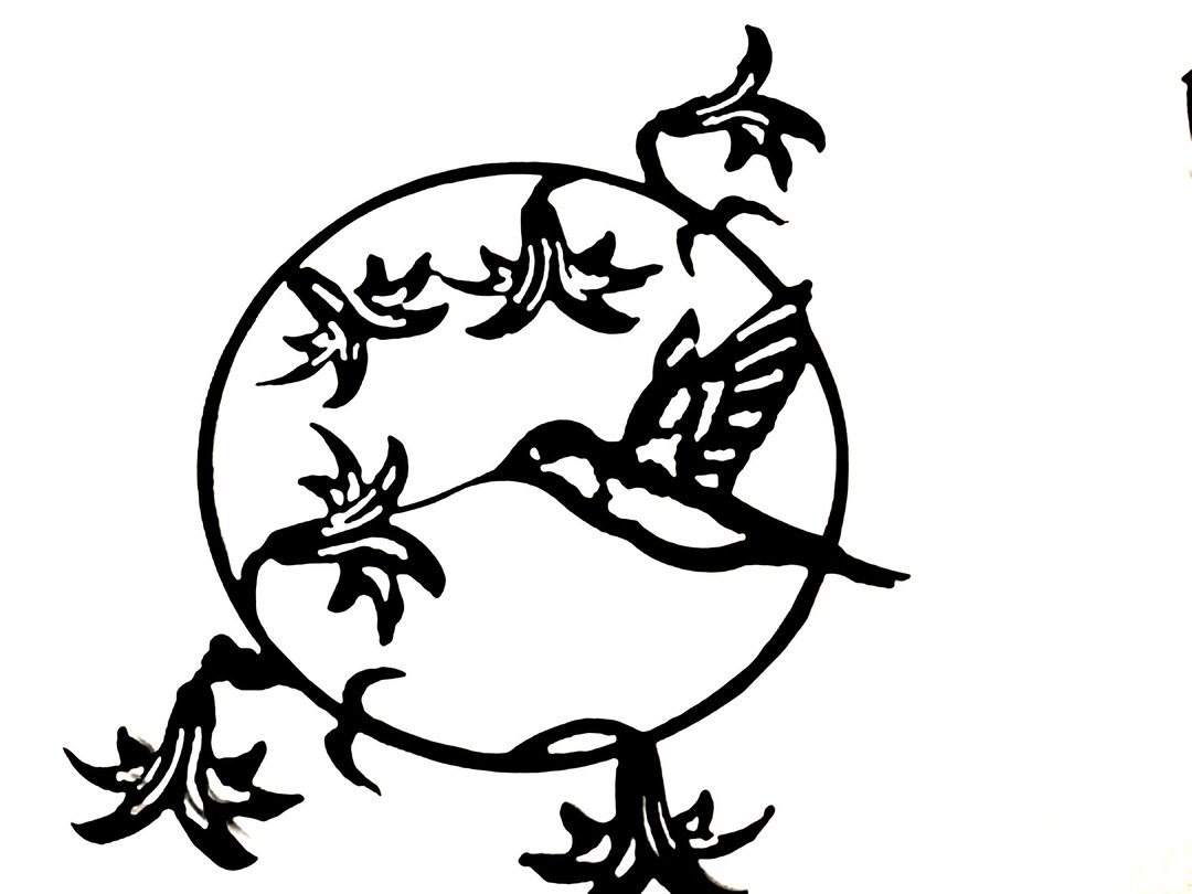 Hummingbird Metal Wall Art Decor Metal Hummingbird Decor Etsy UK