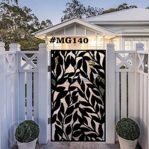 Custom Metal Entry Gate / Artistic Design / Handcrafted & Unique