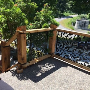 Metal Railing at Best Price | Privacy Screen | Railing Insert 54''x36 ...