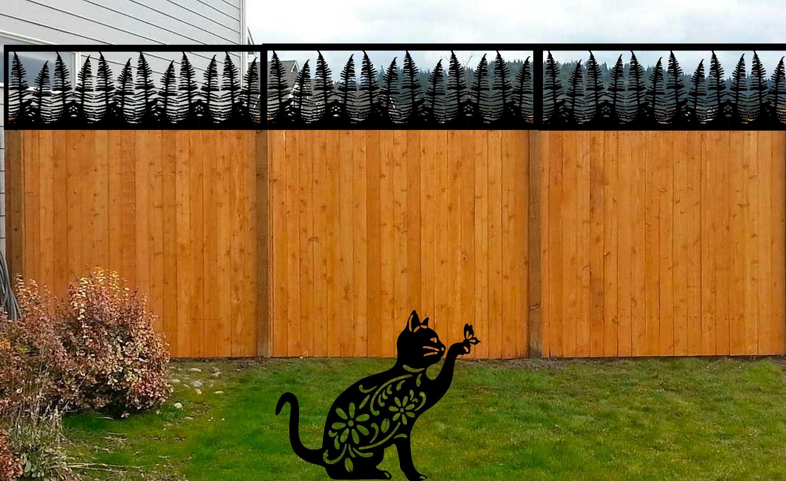 fence-topper-metal-fence-topper-for-privacy-etsy