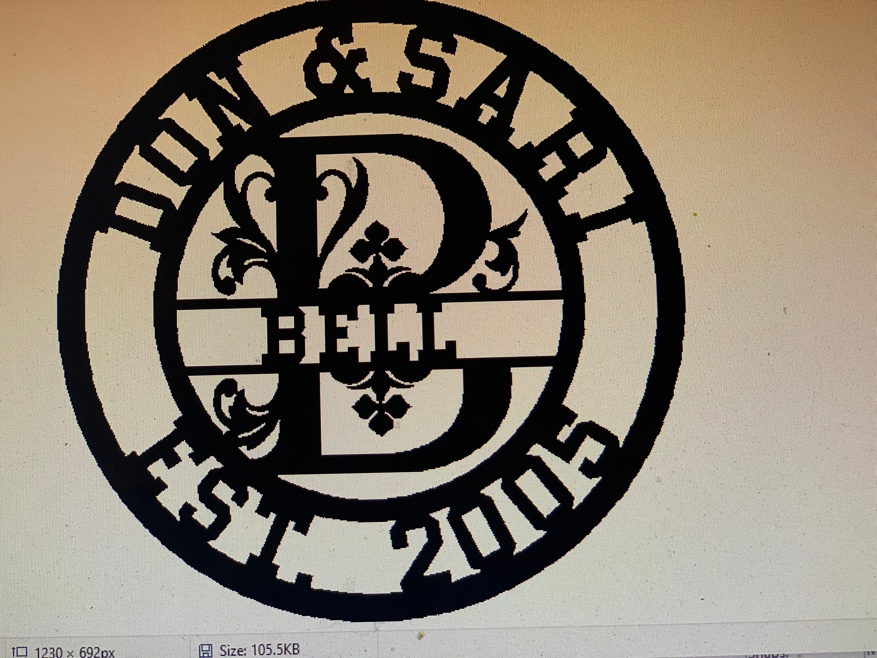 Established Sign for Wedding Gift Family Established Sign Etsy