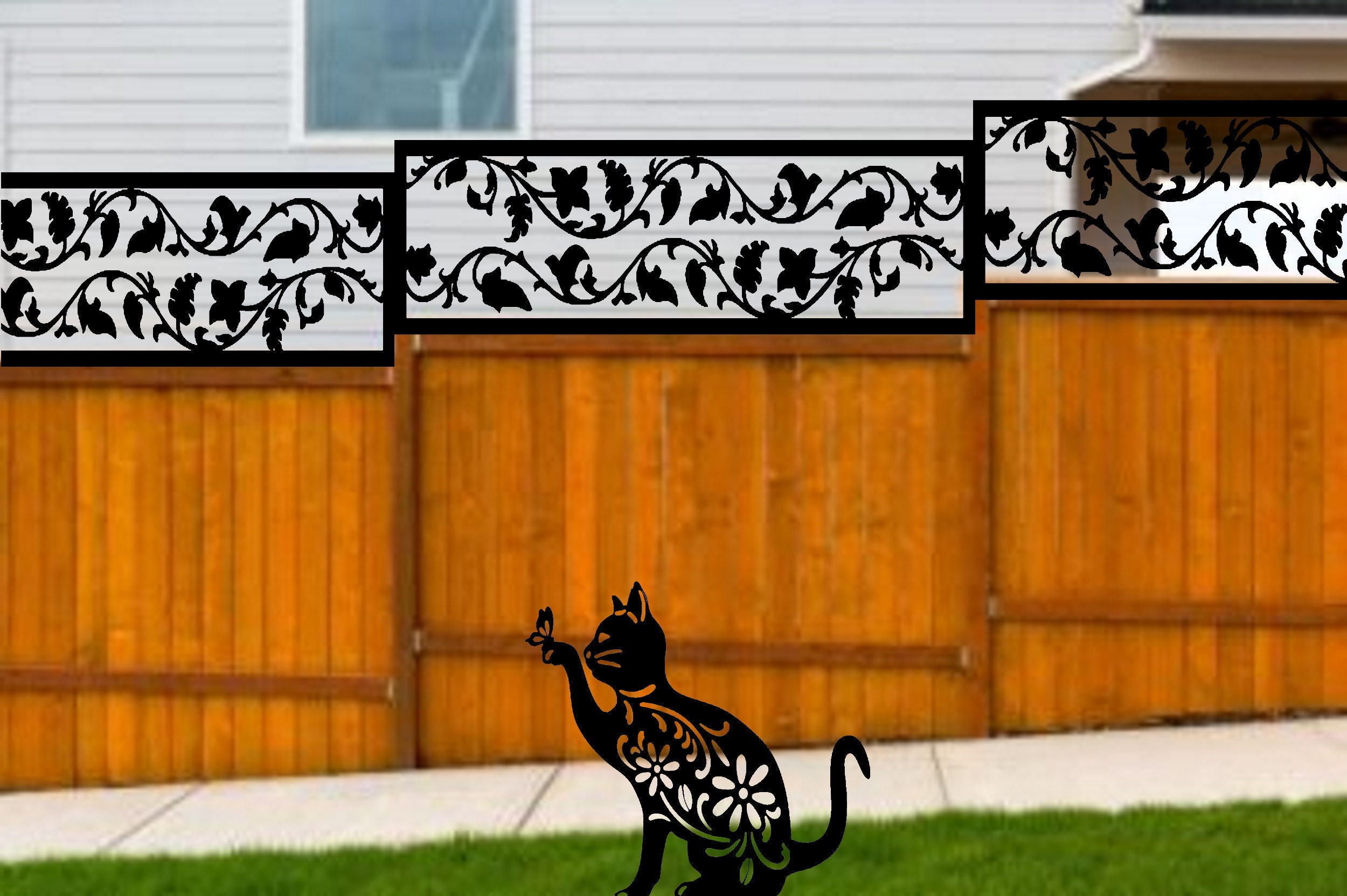 Fence Topper Fencing Outdoor & Garden Etsy